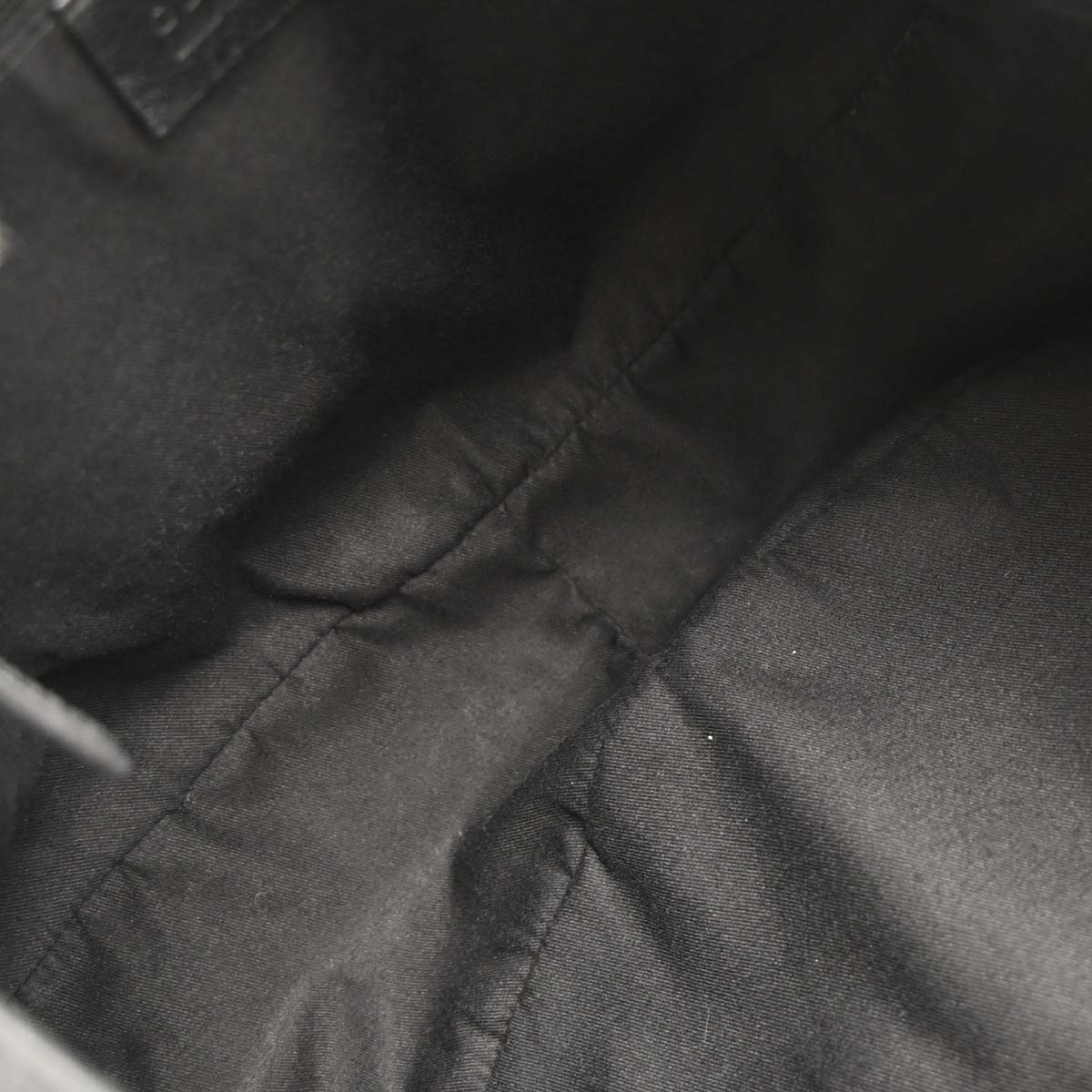 Gucci Black Canvas GG Hobo Handbag