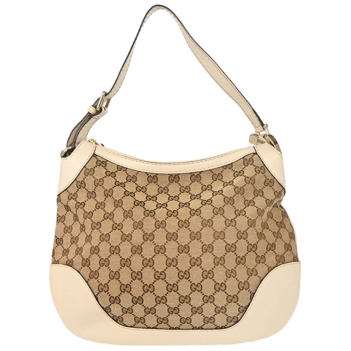Gucci Beige GG Hobo Handbag