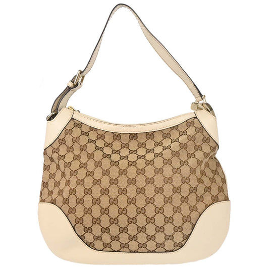 Gucci Beige GG Hobo Handbag