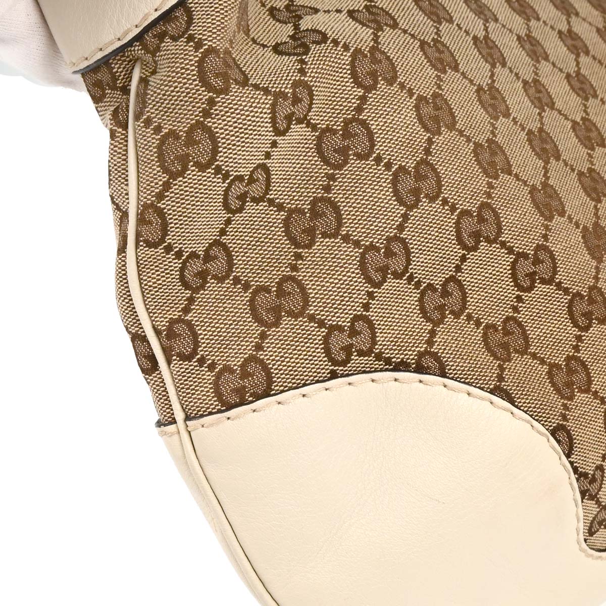 Gucci Beige GG Hobo Handbag