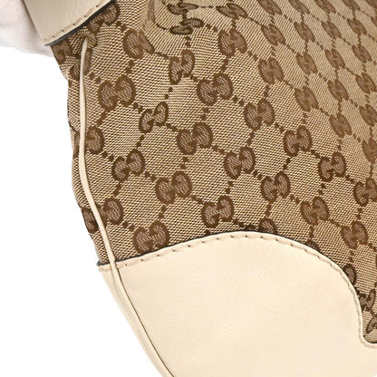 Gucci Beige GG Hobo Handbag