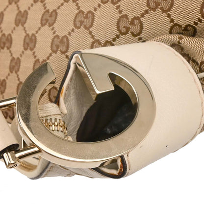 Gucci Beige GG Hobo Handbag