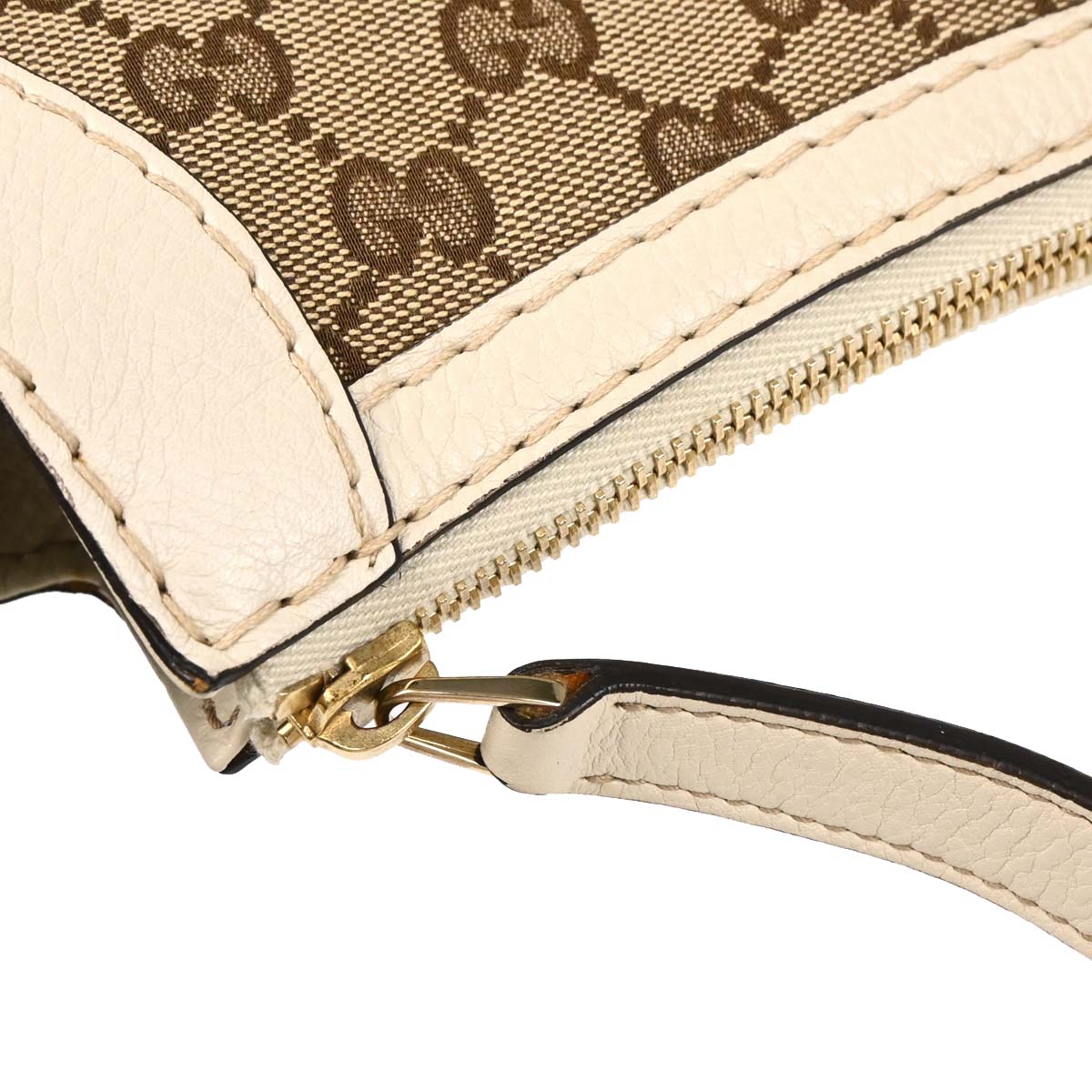 Gucci Beige GG Hobo Handbag