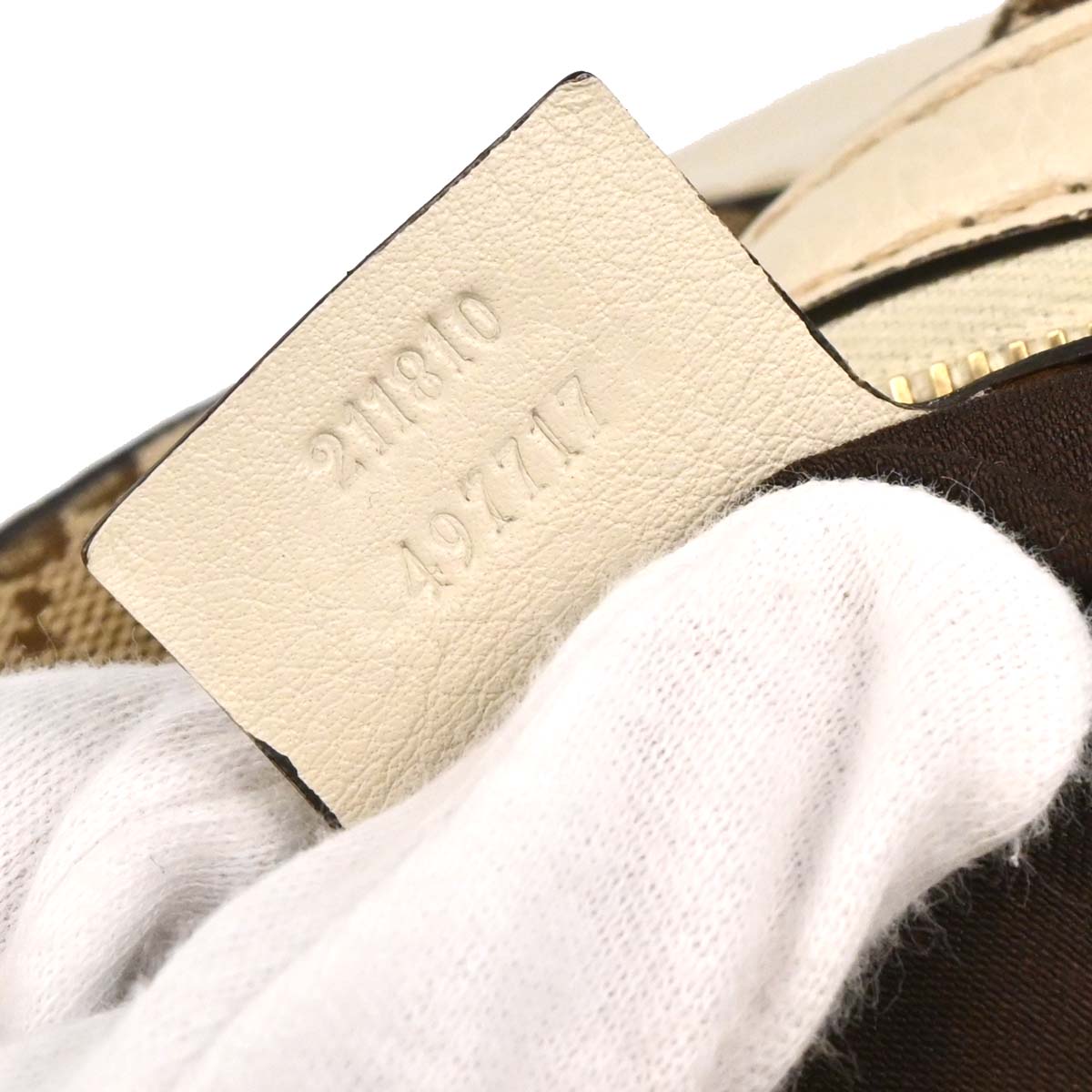 Gucci Beige GG Hobo Handbag