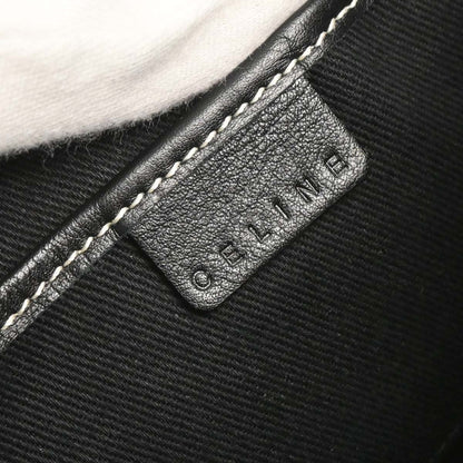 Celine Gray Canvas Macadam Handbag