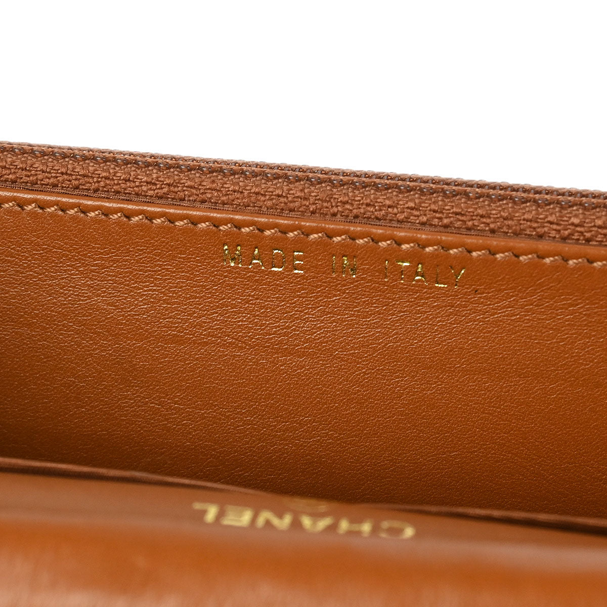 Chanel 1997-1999 Brown Calfskin Classic WOC Wallet On Chain