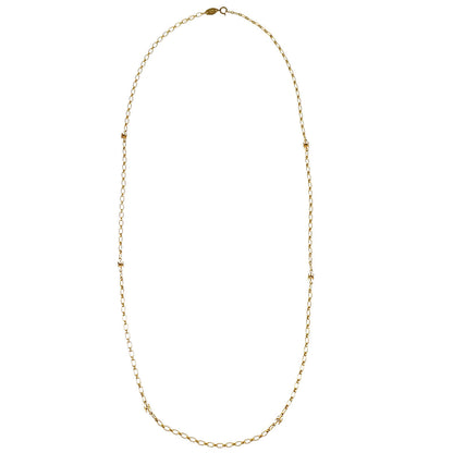 Chanel Chain Necklace Gold 1982