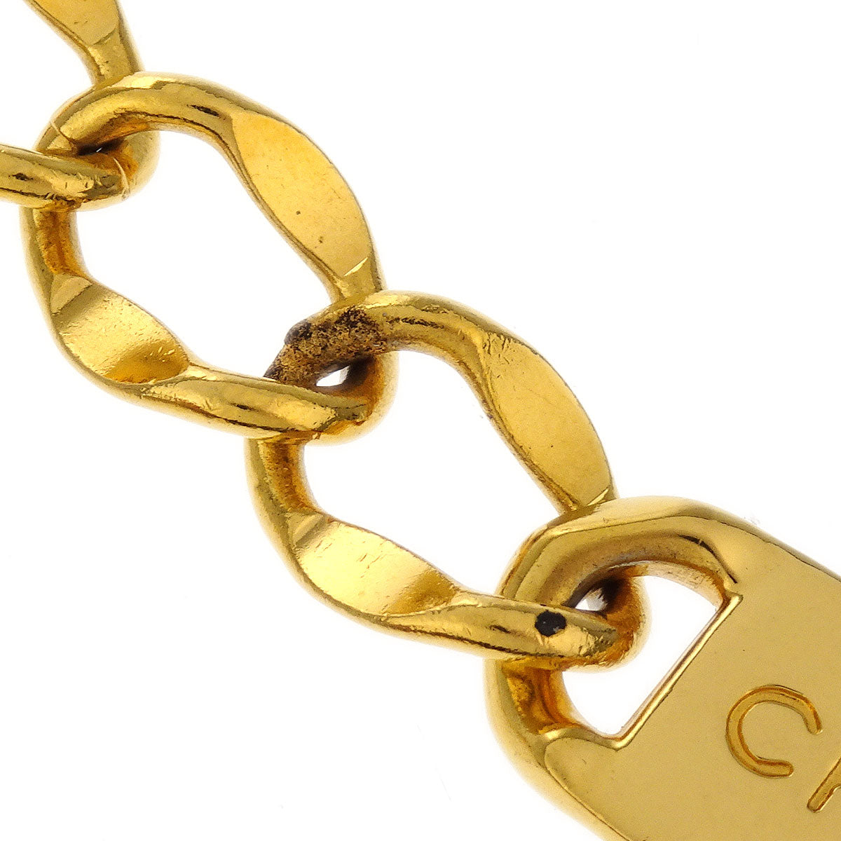 Chanel Chain Belt Medallion Gold Small Good
