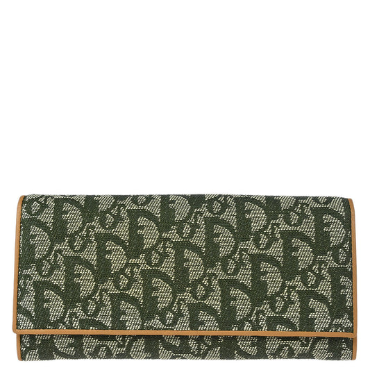 Christian Dior 2001 Green Trotter Wallet