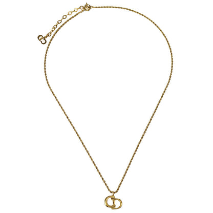 Christian Dior Necklace Pendant Gold