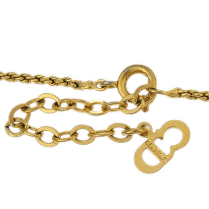 Christian Dior Necklace Pendant Gold