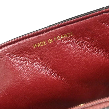 Chanel 1994-1996 Black Lambskin Small Diana Shoulder Bag