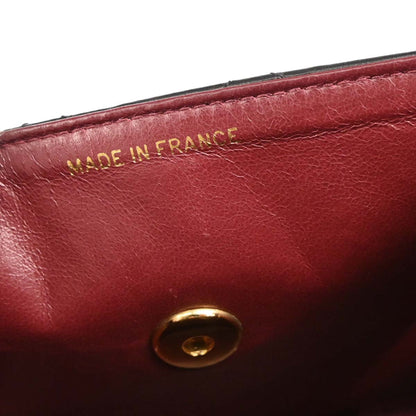 Chanel 1991-1994 Black Lambskin Shoulder Bag