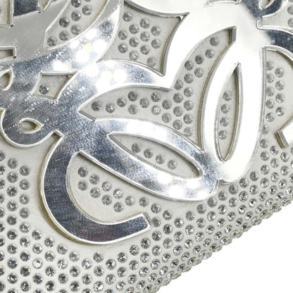 Loewe 2008 White Leather Sequins Amazona 28 Handbag