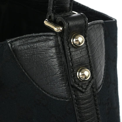 Gucci Black GG Horsebit Handbag
