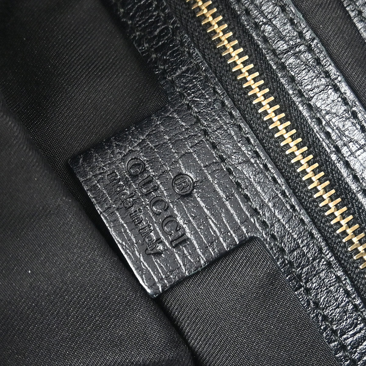 Gucci Black GG Horsebit Handbag