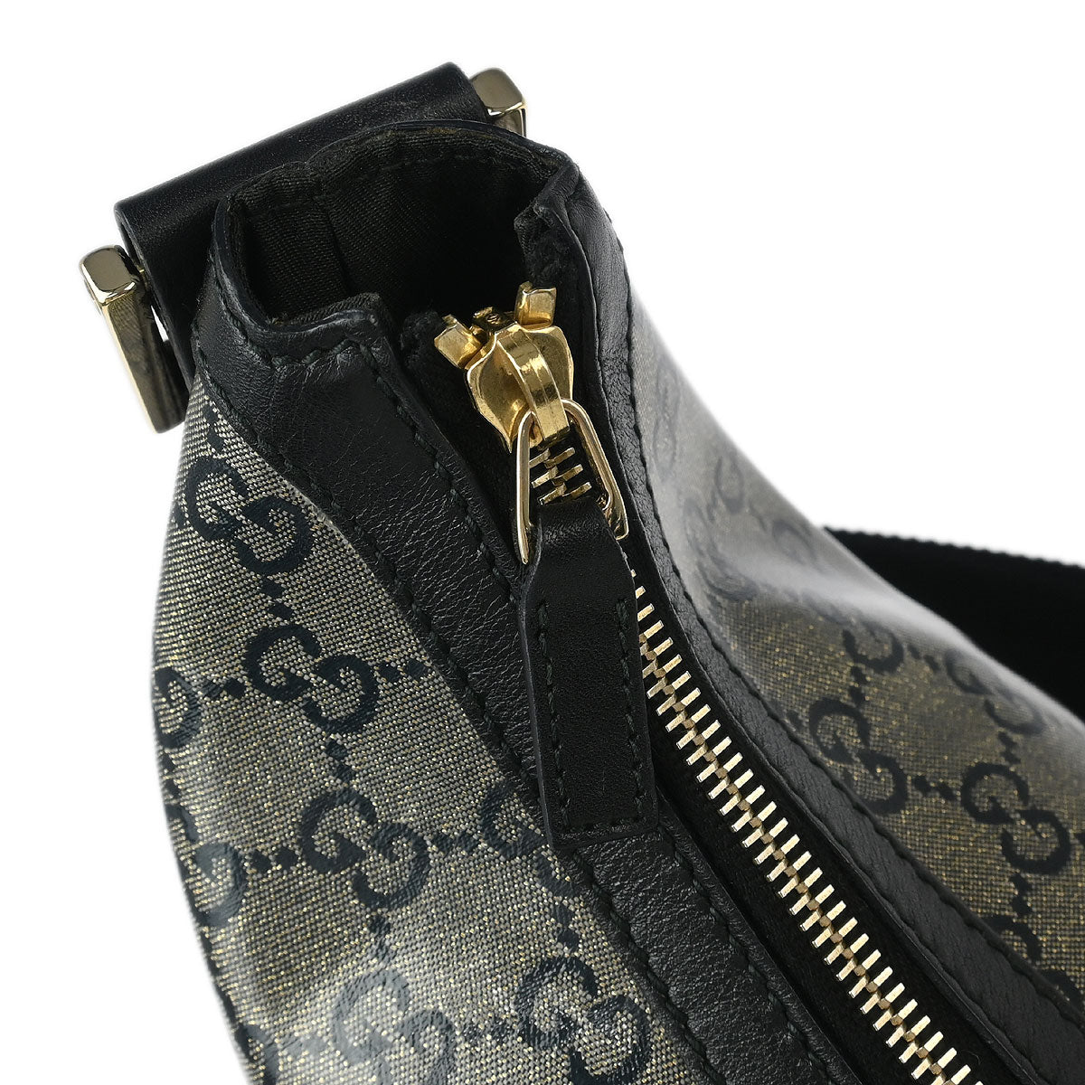 Gucci Black GG Shoulder Bag