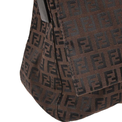 Fendi Brown Zucchino Mamma Baguette Handbag