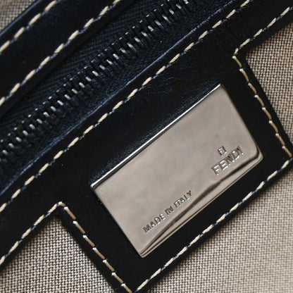 Fendi * Beige Python Baguette Handbag