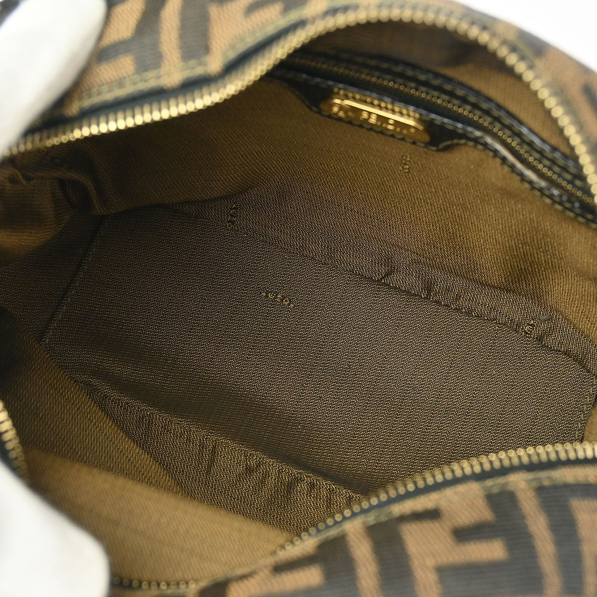 Fendi Brown Black Zucca Handbag