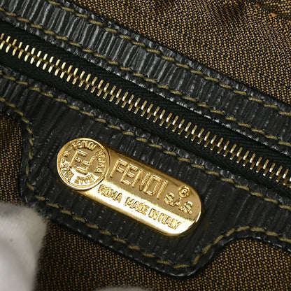 Fendi Brown Black Zucca Handbag