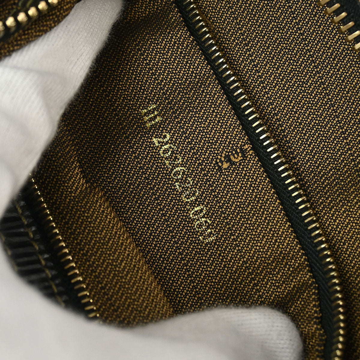 Fendi Brown Black Zucca Handbag