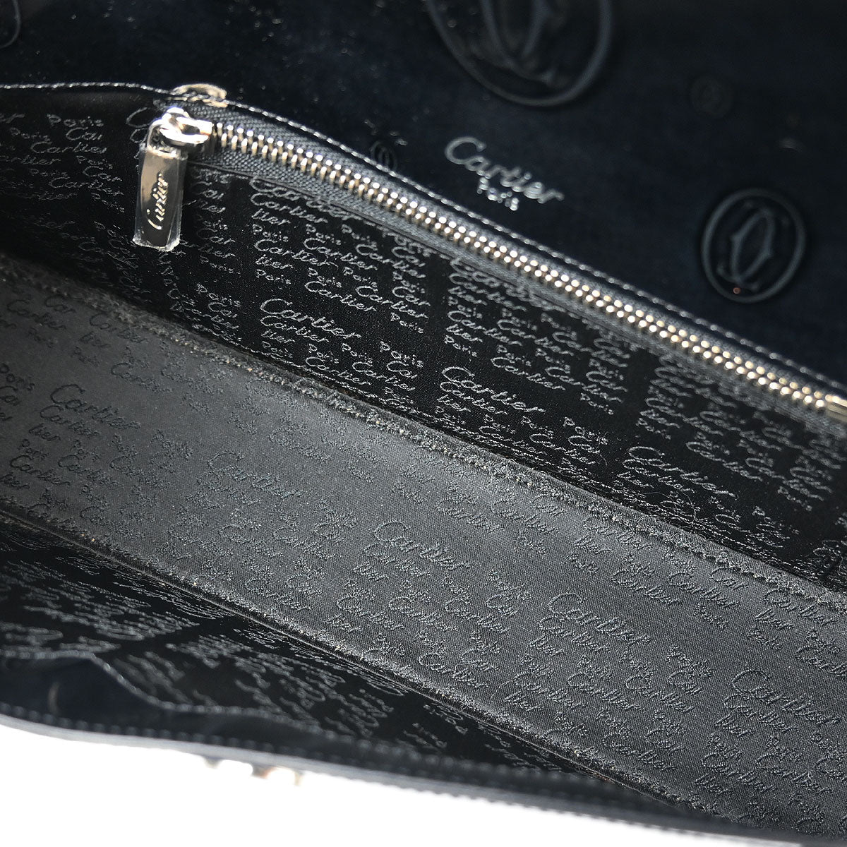 Cartier Black Happy Birthday Handbag