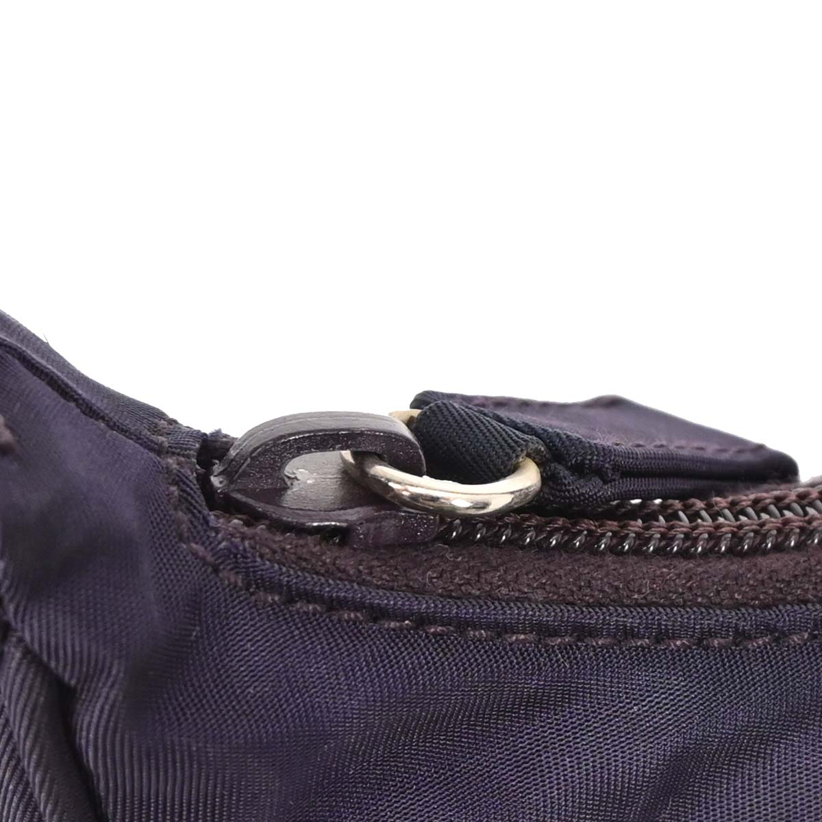 Prada Purple Nylon Handbag