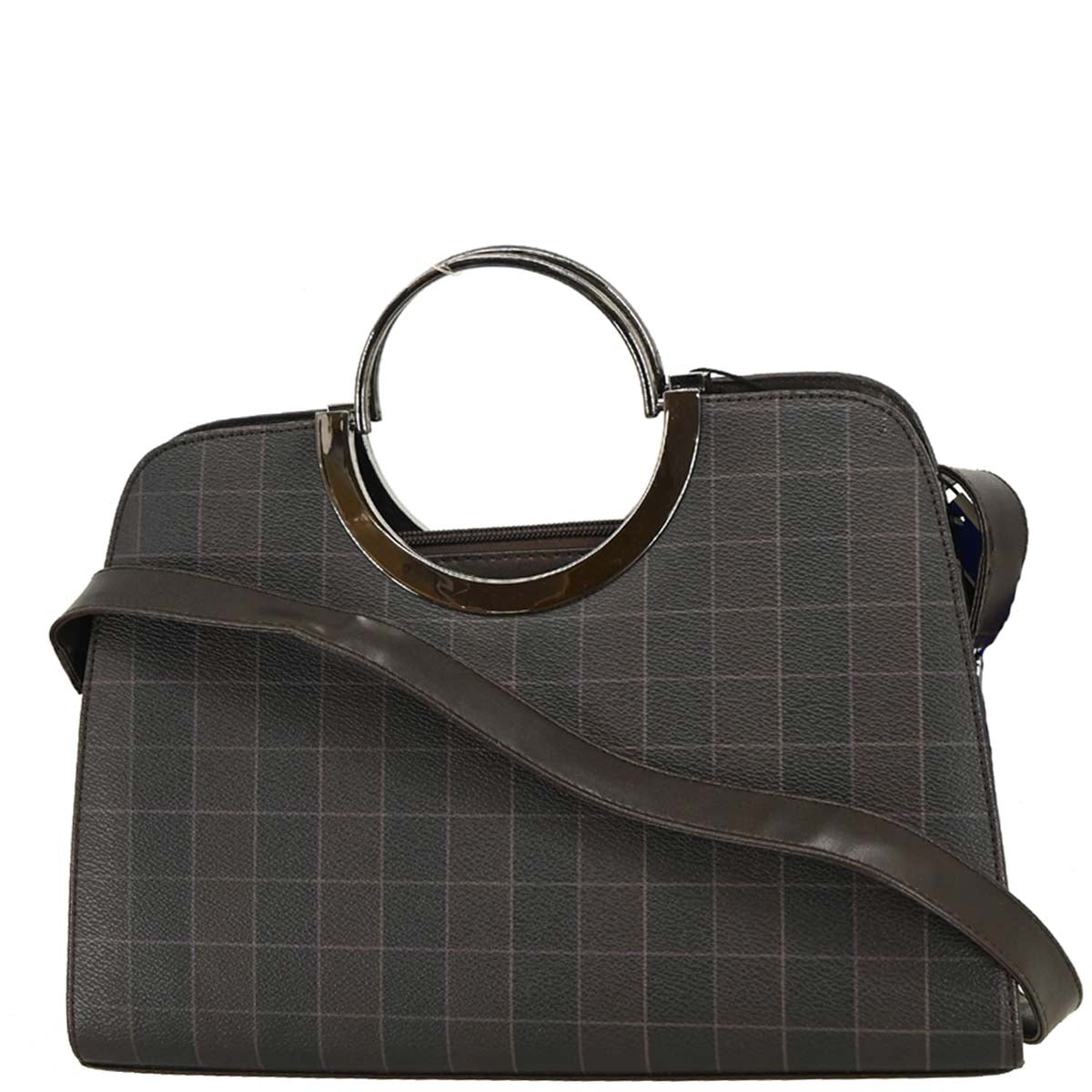 Yves Saint Laurent Black Leather 2way Shoulder Handbag