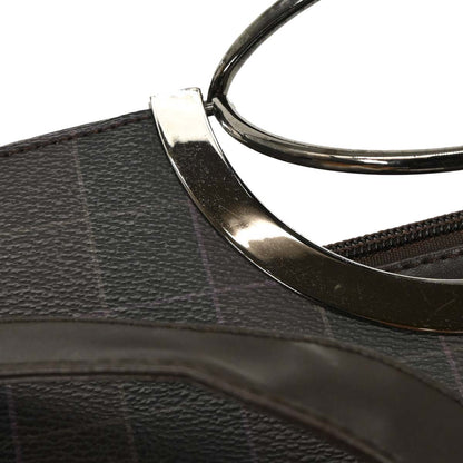 Yves Saint Laurent Black Leather 2way Shoulder Handbag
