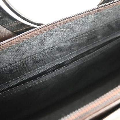 Yves Saint Laurent Black Leather 2way Shoulder Handbag
