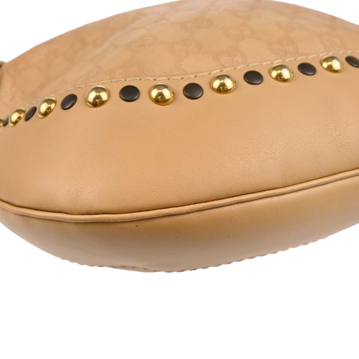 Gucci Beige Leather Baboushka GG Hobo Shoulder Bag