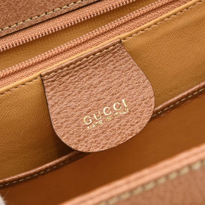 Gucci Brown Bamboo Handbag