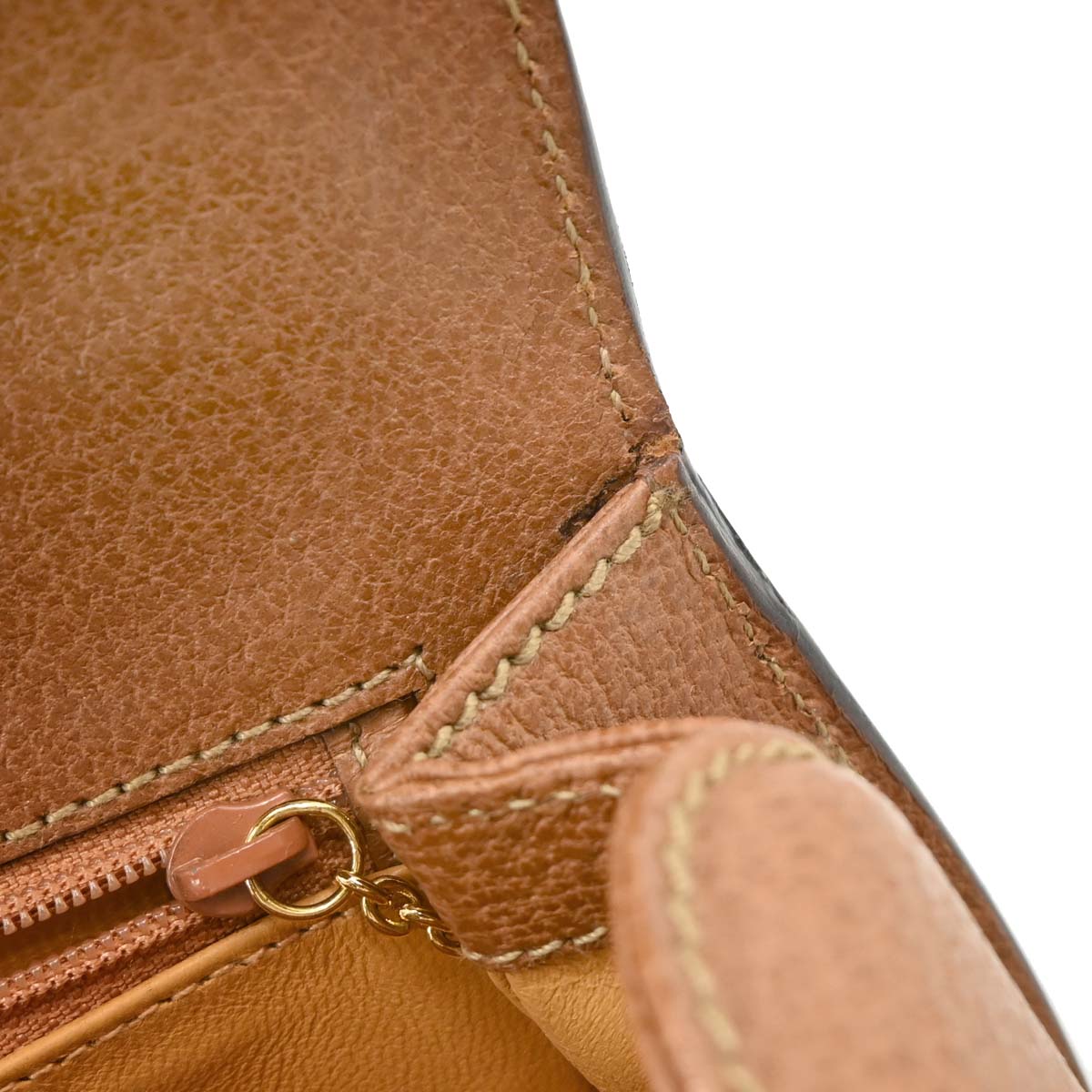 Gucci Brown Bamboo Handbag