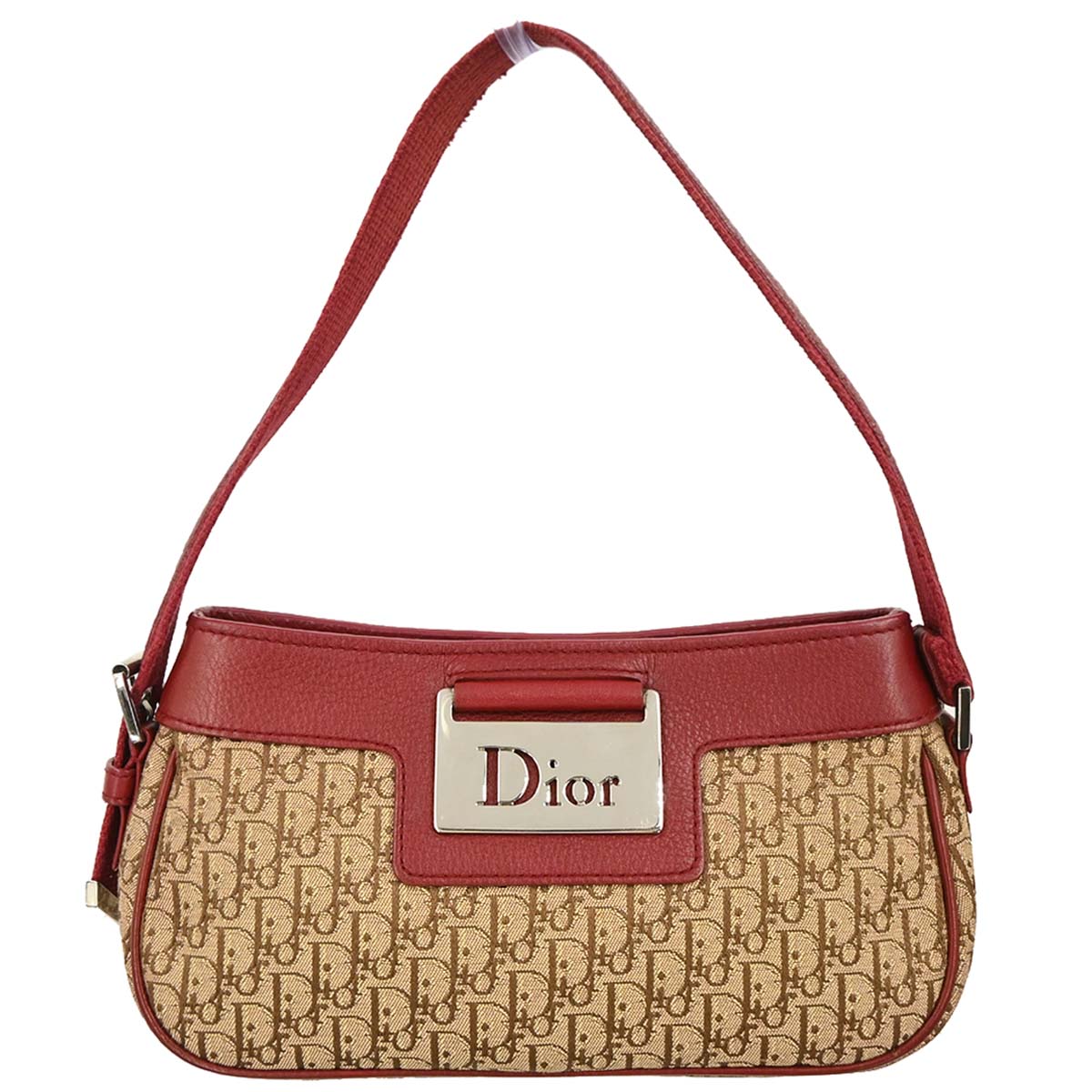 Christian Dior 2005 Beige Trotter Handbag