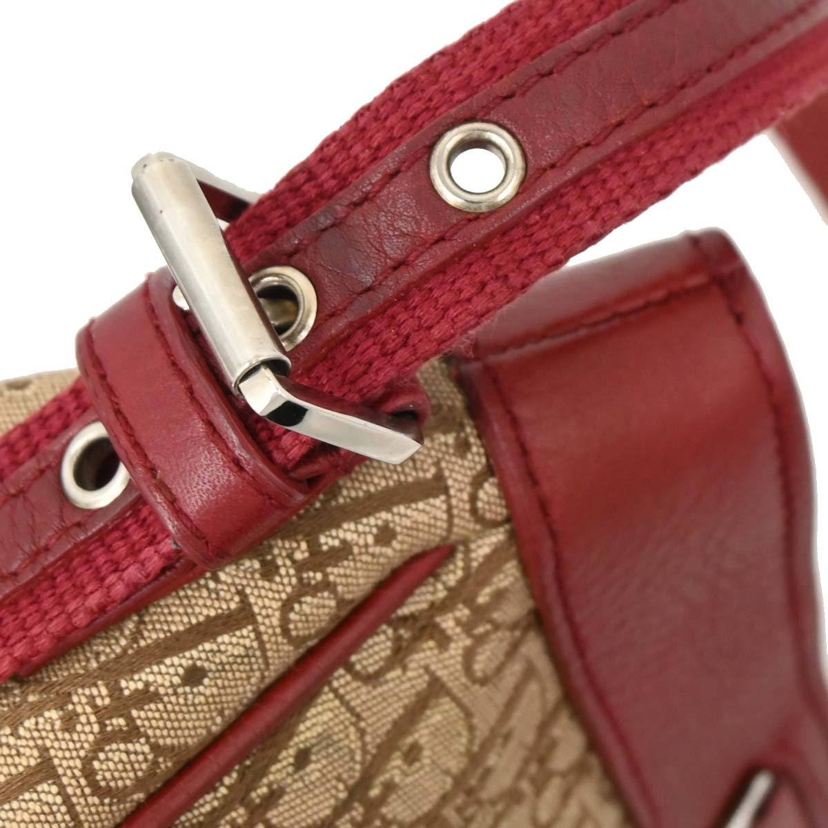 Christian Dior 2005 Beige Trotter Handbag