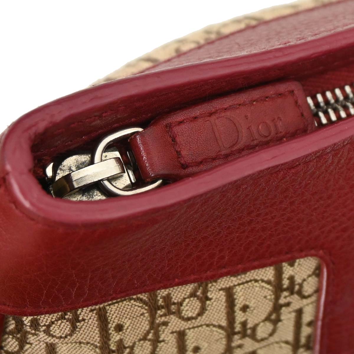 Christian Dior 2005 Beige Trotter Handbag