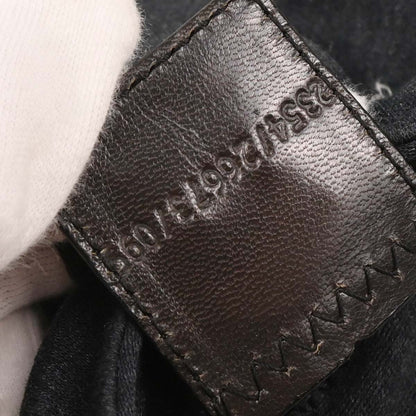 Fendi Gray Cotton Mini Handbag