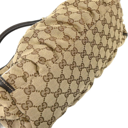 Gucci Beige GG Hobo Handbag