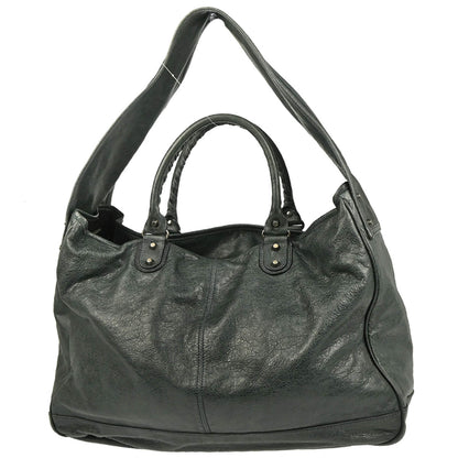 Balenciaga Green Classic Bridge Shoulder Bag Handbag
