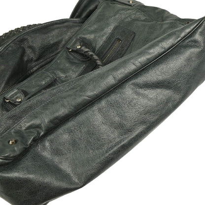 Balenciaga Green Classic Bridge Shoulder Bag Handbag