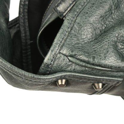 Balenciaga Green Classic Bridge Shoulder Bag Handbag