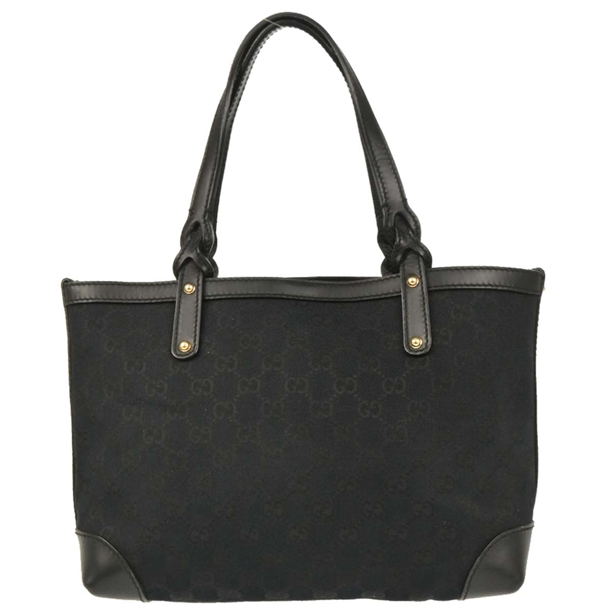 Gucci Black GG Tote Handbag