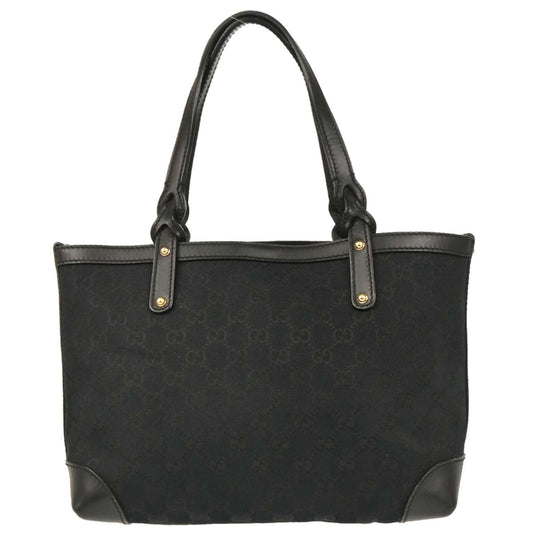 Gucci Black GG Tote Handbag