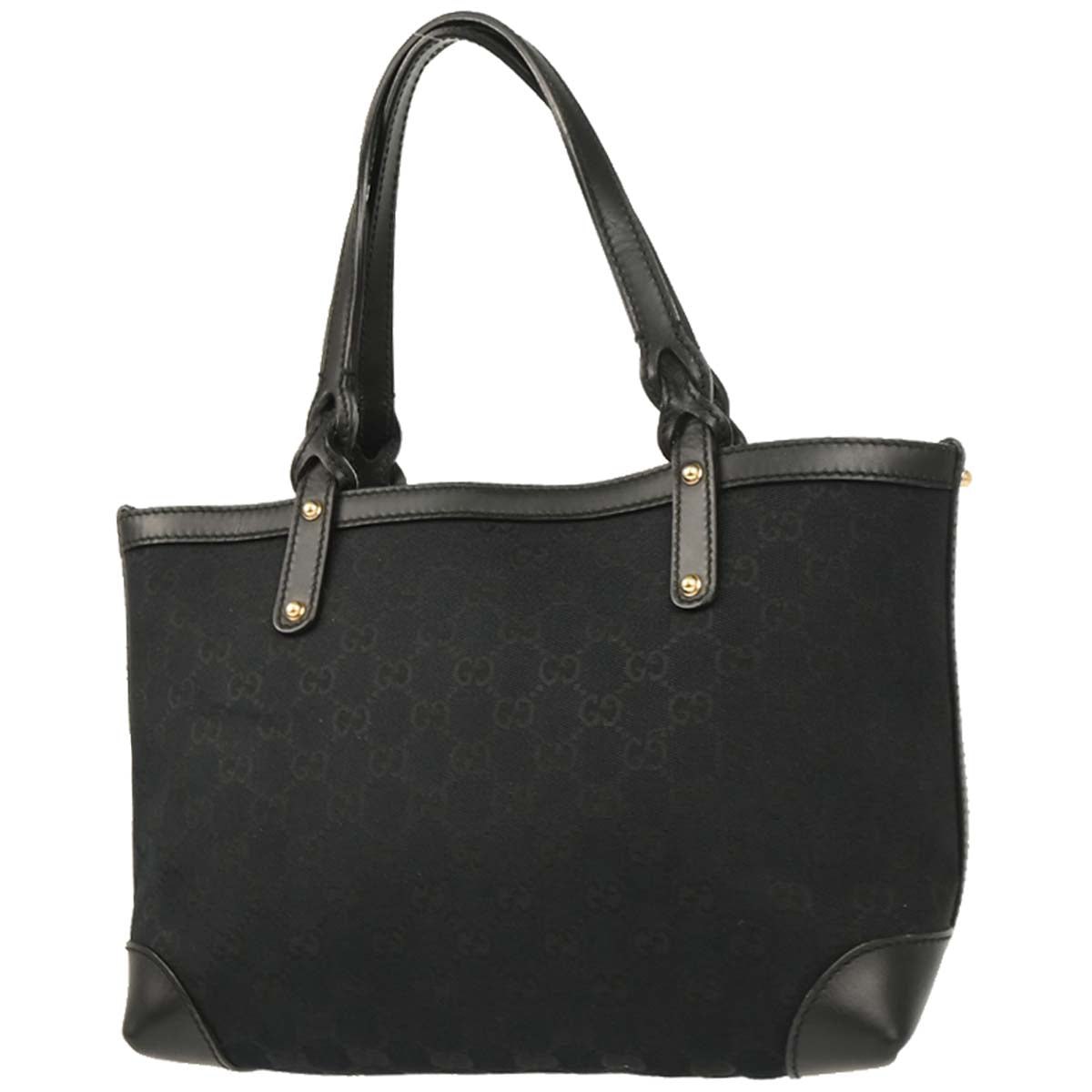 Gucci Black GG Tote Handbag