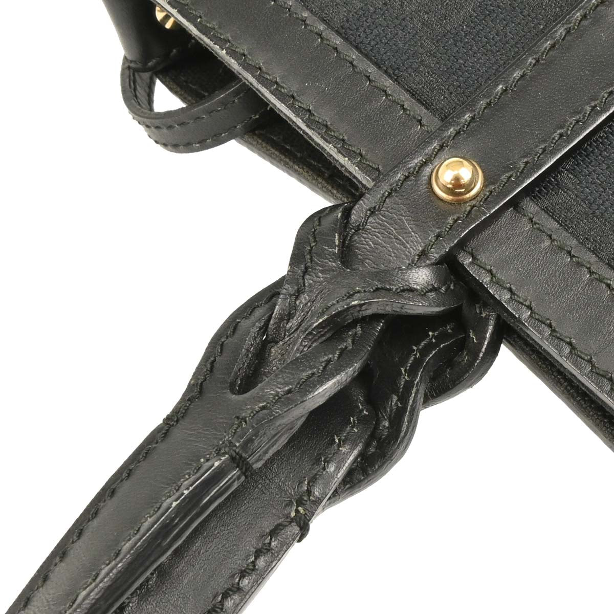 Gucci Black GG Tote Handbag
