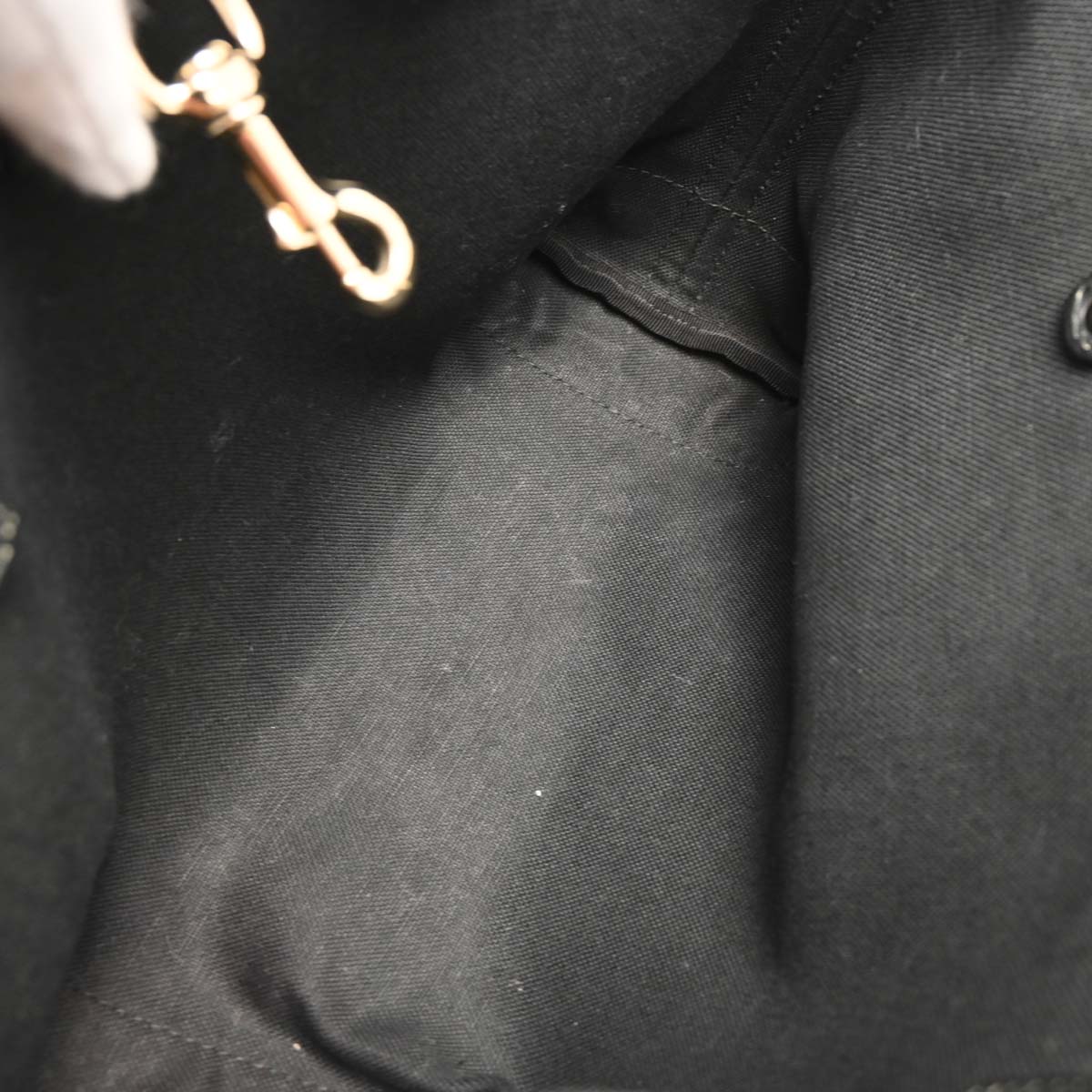 Gucci Black GG Tote Handbag