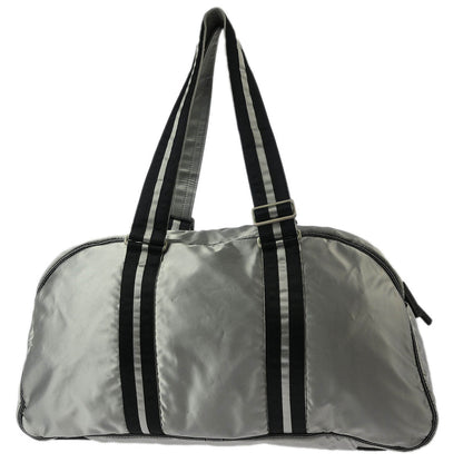 Chanel 2005-2006 Gray Nylon Sport Line Gym Bag