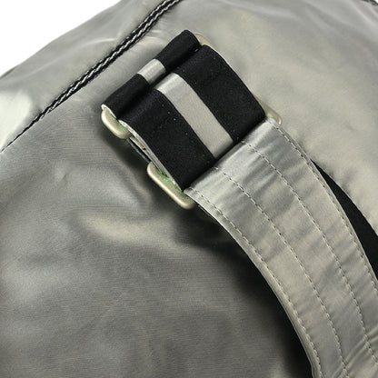 Chanel 2005-2006 Gray Nylon Sport Line Gym Bag