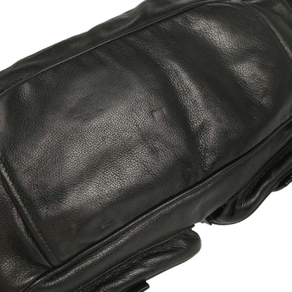 Prada Black Leather Shoulder Bag